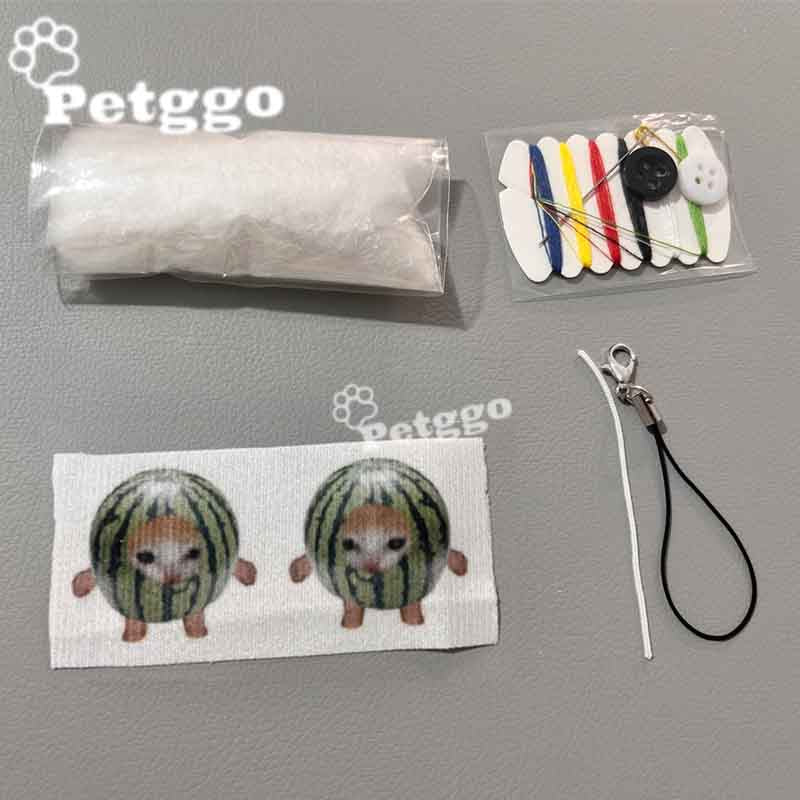 Paquete de material de bricolaje de 78 piezas de mini comida para gatos