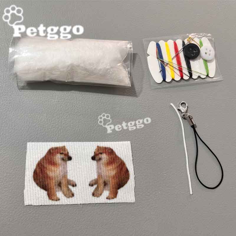 Paquete de material de bricolaje de 78 piezas de mini comida para gatos