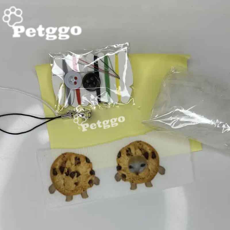 Paquete de material de bricolaje de 78 piezas de mini comida para gatos