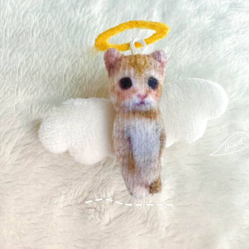 Cute non-woven fabric Meme Cats