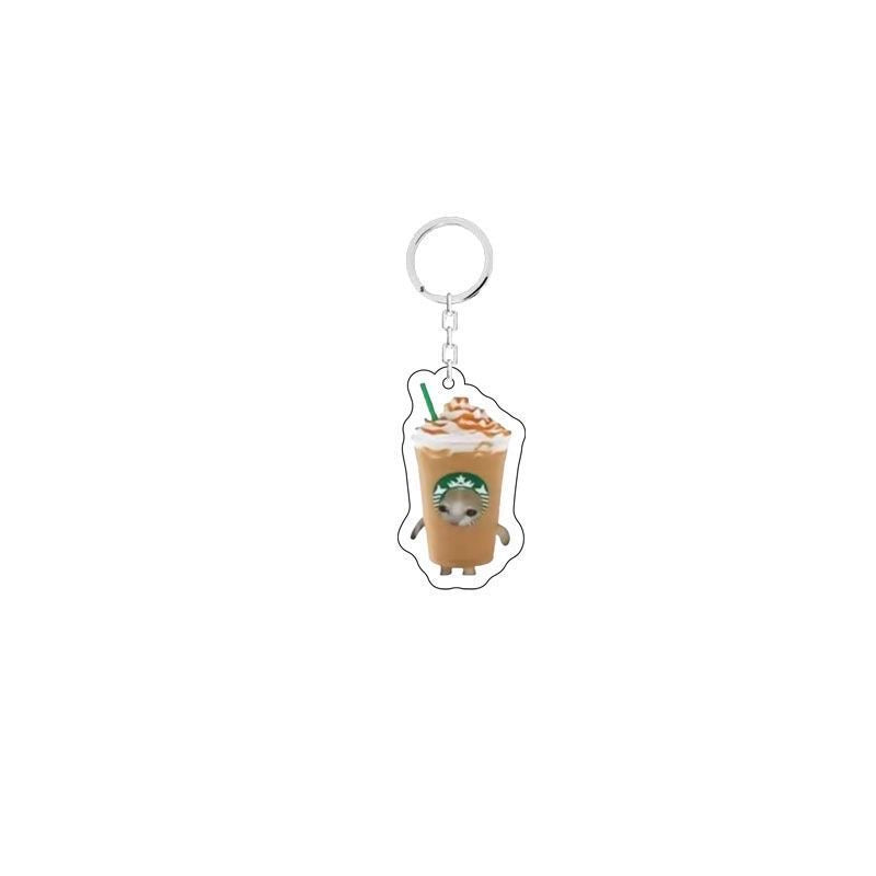 Cute Acrylic Meme Keychain (Free shipping for any 5pcs)