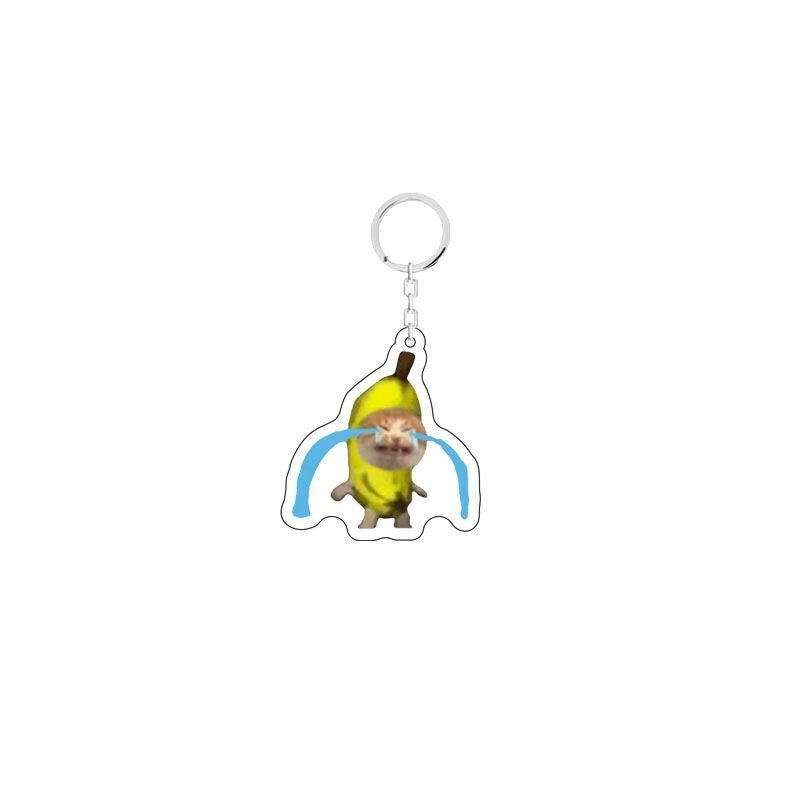 Cute Acrylic Meme Keychain (Free shipping for any 5pcs)