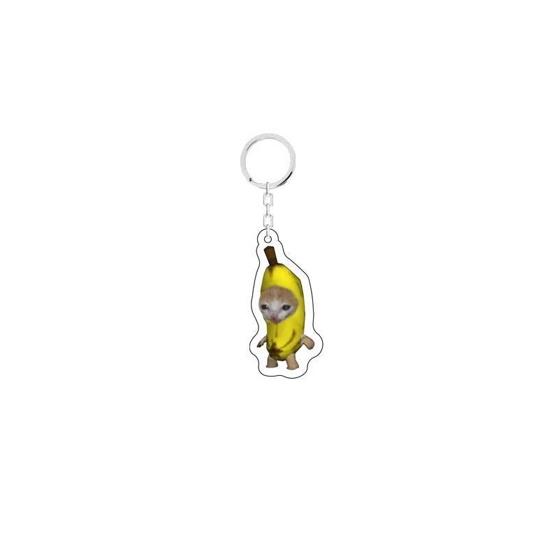 Cute Acrylic Meme Keychain (Free shipping for any 5pcs)