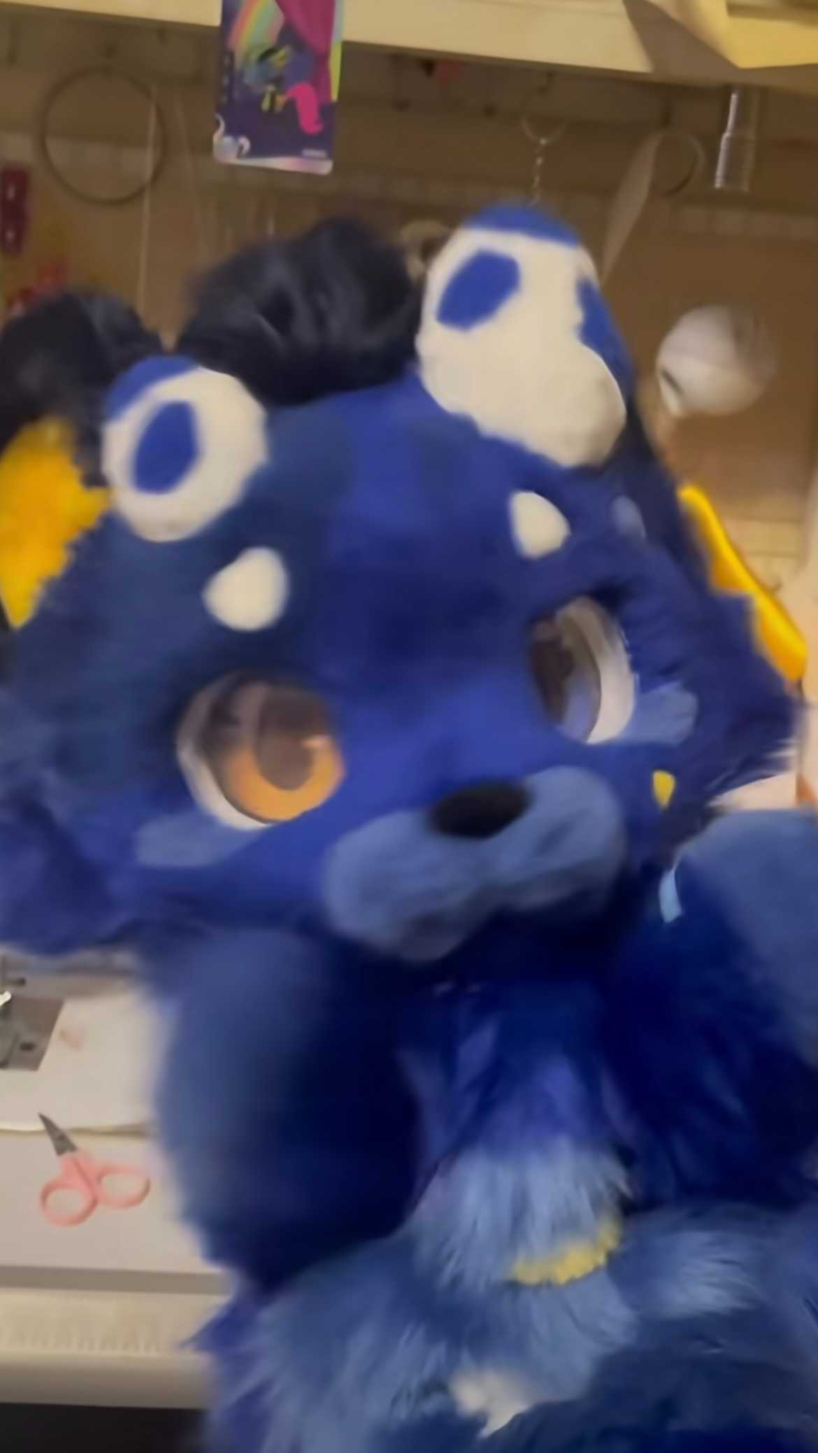 Custom Puppet Fursona Plushie Pure Handmade- Personalized Plush Toy for Fursona Owner